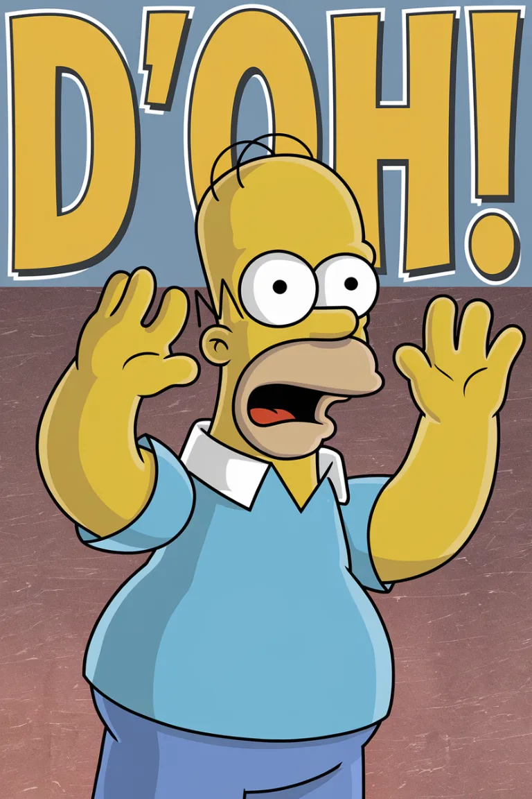 D’OH! Póster