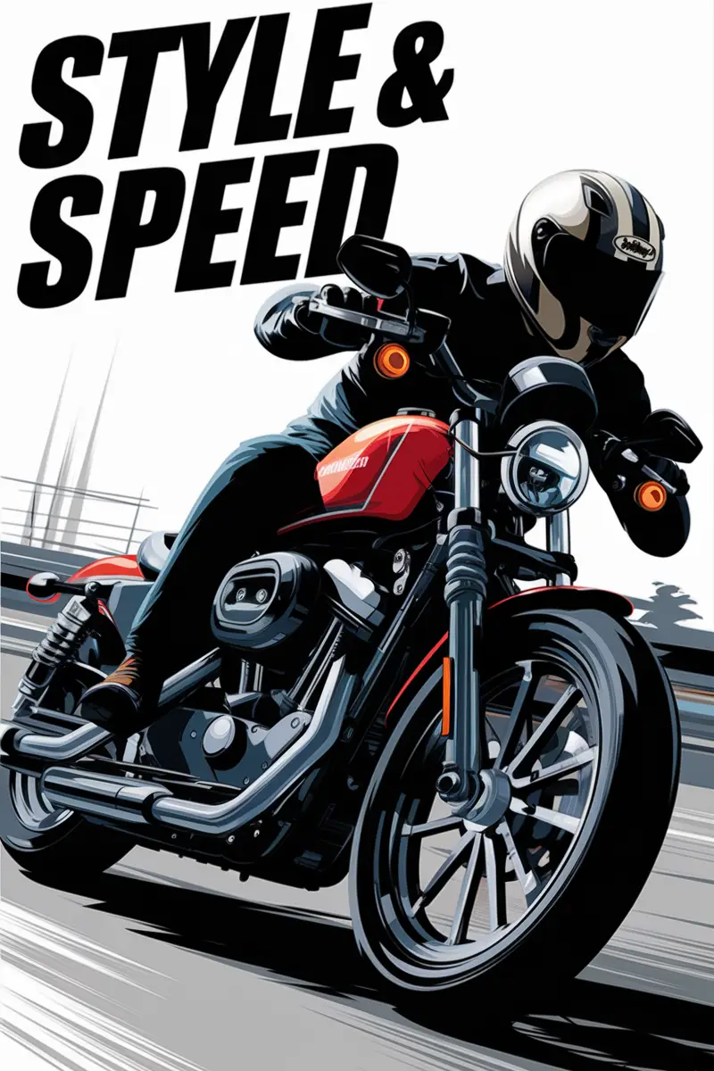Estilo y Velocidad Póster